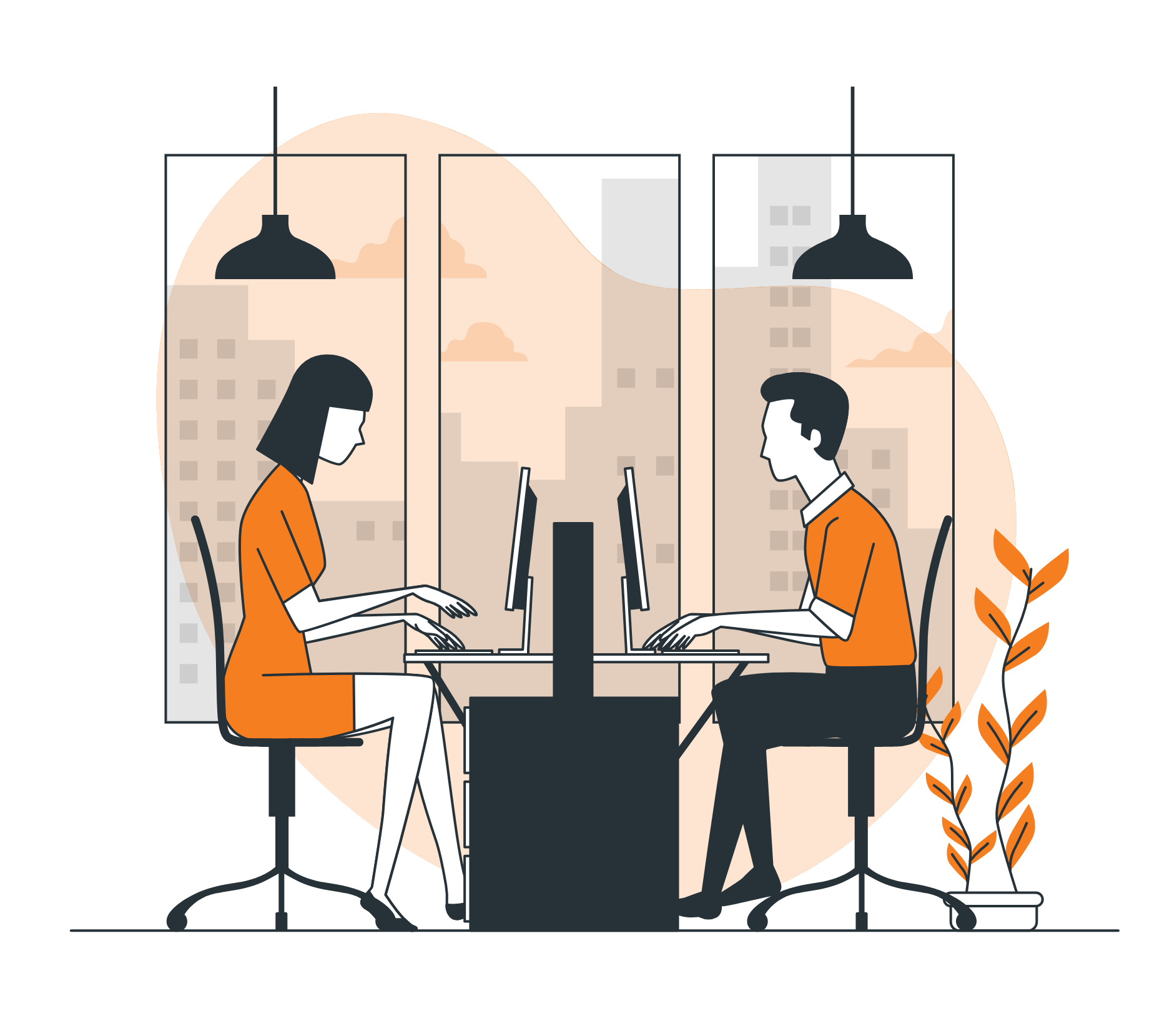 At the office-bro(1)