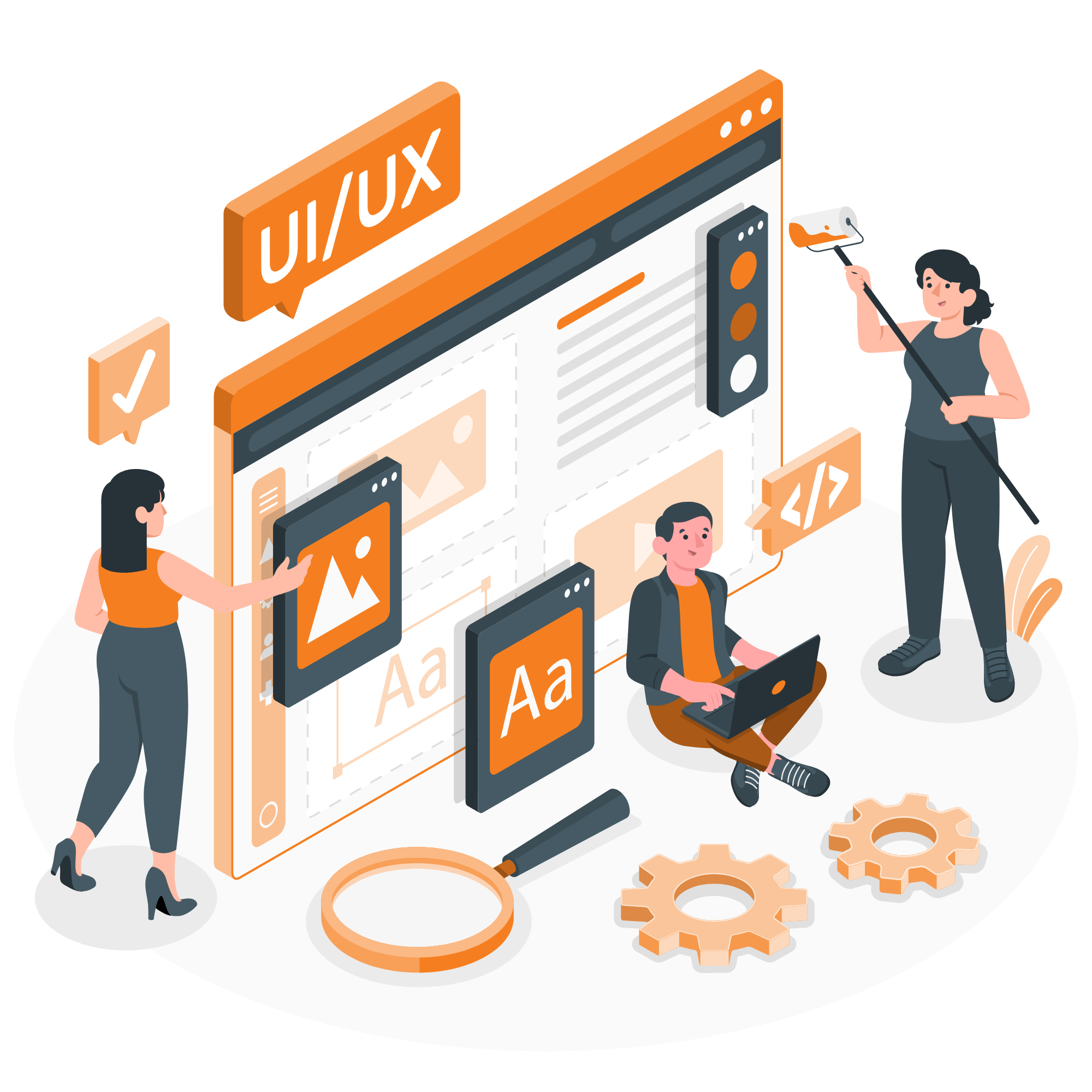 UI-UX design-amico